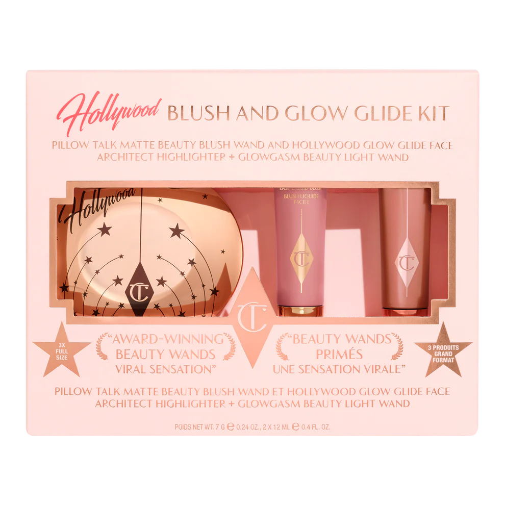 CHARLOTTE TILBURY HOLLYWOOD BLUSH AND GLOW GLIDE KIT