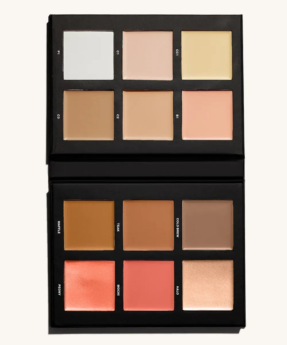 By BEAUTY BAY Make Face Multi-Use Complexion Palette - Fair - Medium