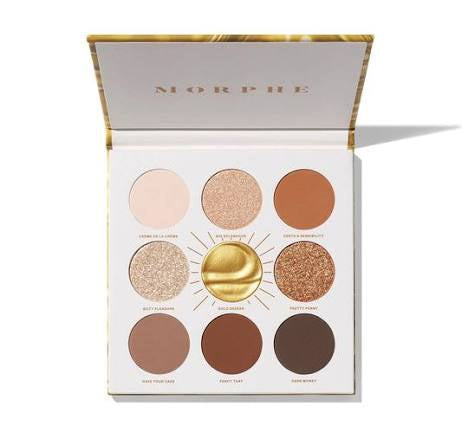Morphe - Rich & Foiled Artistry Palette - Gold Seeker