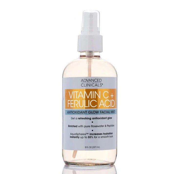Advanced Clinicals Vitamin C + Ferulic Acid Facial Mist