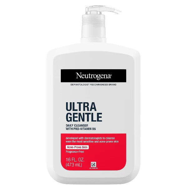 Neutrogena Ultra Gentle Daily Face Cleanser with Pro-Vitamin 475 grams