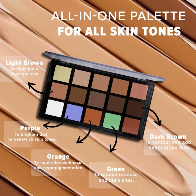 Character Face Define Concealer Palette