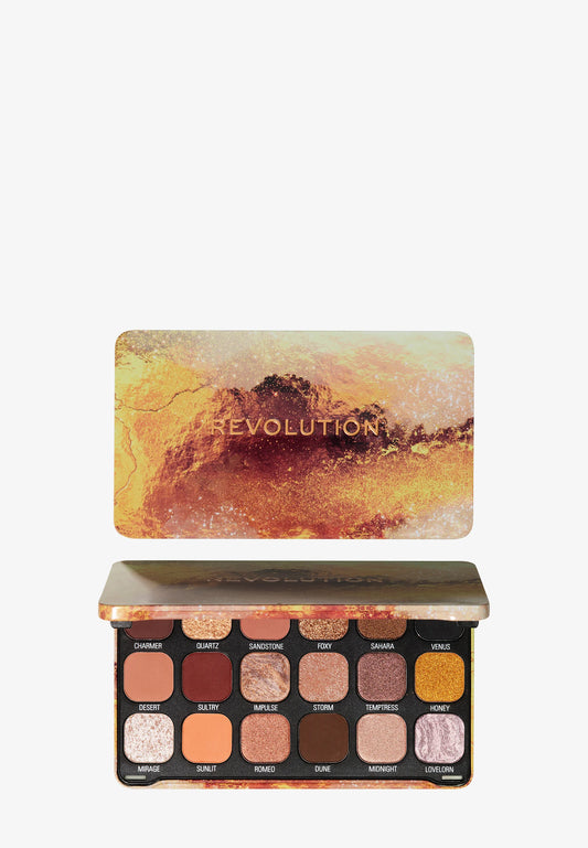 REVOLUTION FOREVER FLAWLESS PALETTE - Eyeshadow palette - bronze temptation