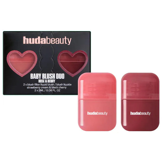 Huda Beauty Mini Baby Blush Duo Set