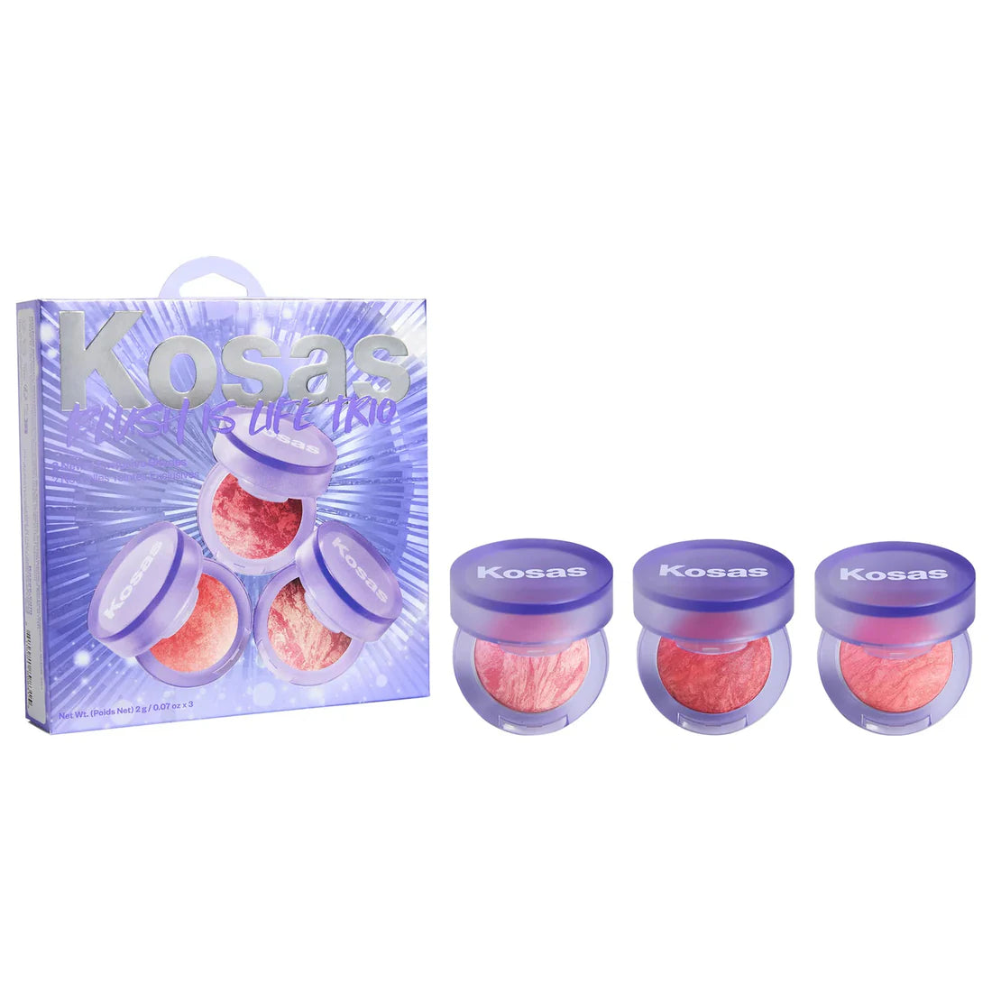 Kosas - Mini Blush is Life Trio Gift Set (New 2025-2026)