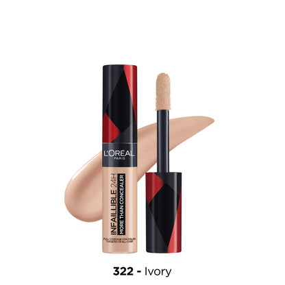 L'Oréal Paris Infallible Full Wear Waterproof Concealer Up To 24H Full Coverage Flawless Matte Finish