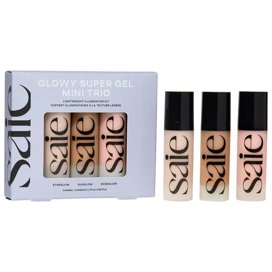 Saie - Mini Glowy Super Gel Trio Gift Set
